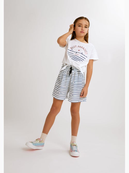 T-shirt conguitos california - Kiabi