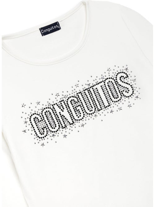 T-shirt conguitos camiseta larga - Kiabi T-shirt conguitos camiseta larga - Kiabi