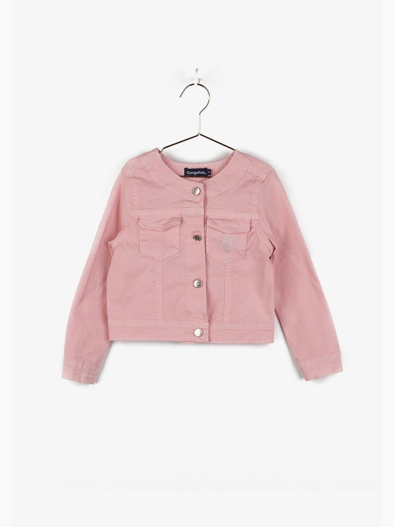 T-shirt conguitos chaqueta Rose - Kiabi