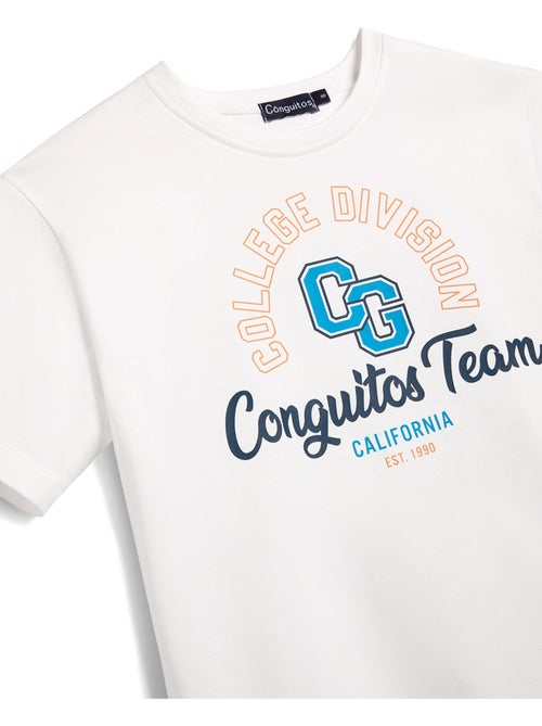 T-shirt conguitos collegue - Kiabi