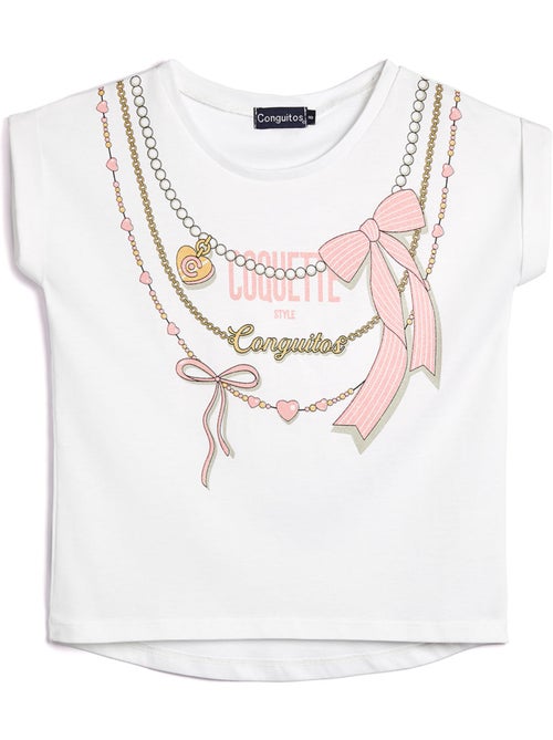 T-shirt conguitos coquette - Kiabi