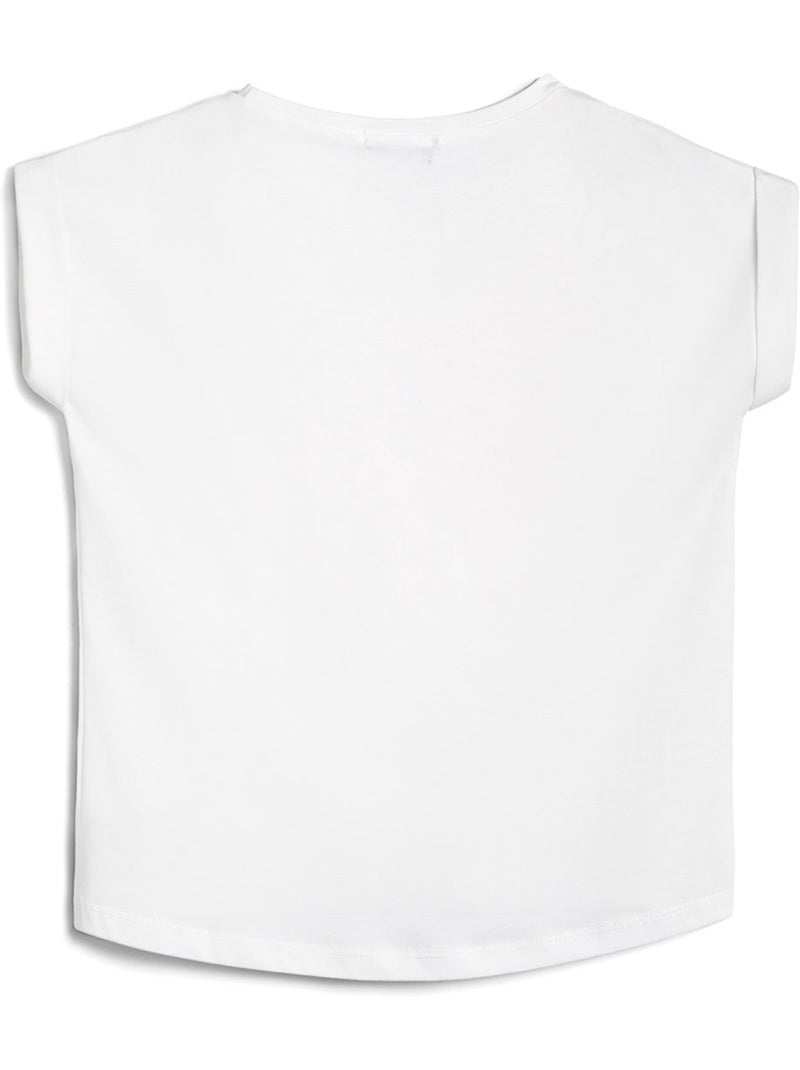 T-shirt conguitos coquette Blanc - Kiabi