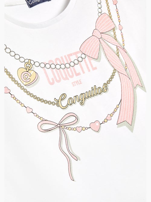 T-shirt conguitos coquette - Kiabi