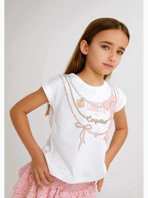 T-shirt conguitos coquette - Kiabi