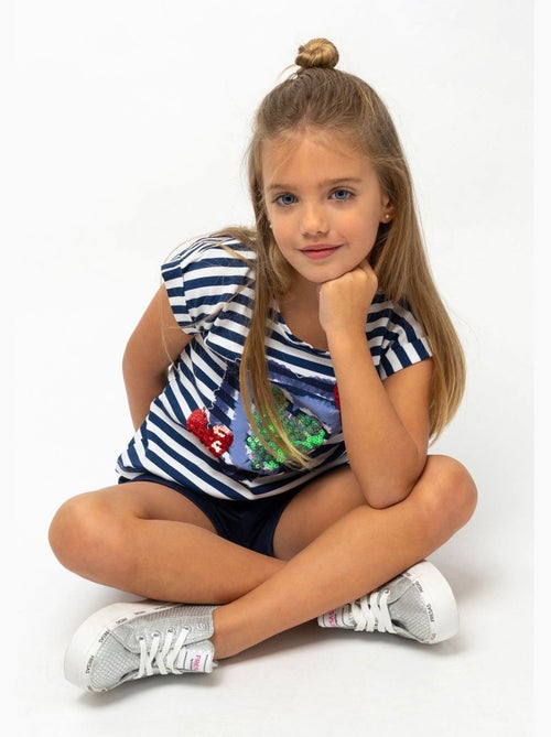 T-shirt conguitos corazones - Kiabi T-shirt conguitos corazones - Kiabi