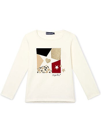 T-shirt conguitos estampado estrella