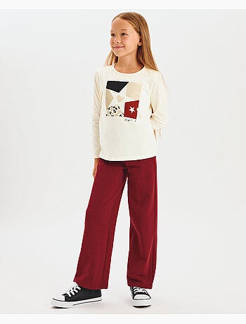 T-shirt conguitos estampado estrella