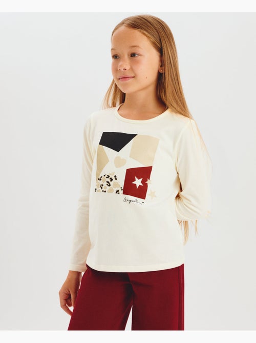 T-shirt conguitos estampado estrella - Kiabi