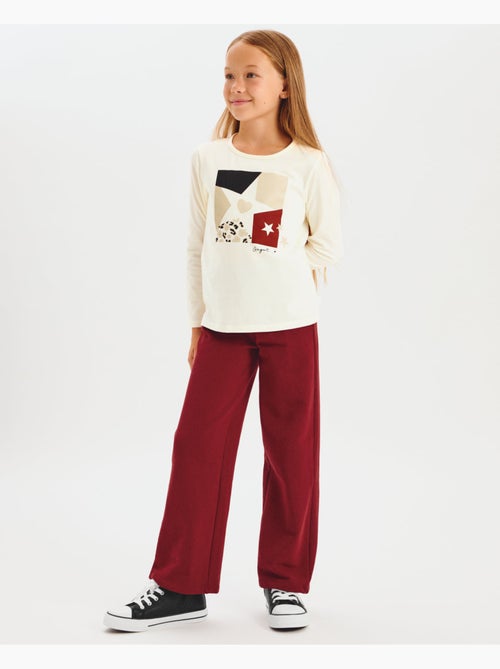 T-shirt conguitos estampado estrella - Kiabi