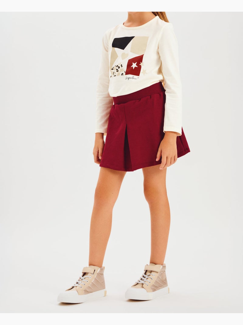 T-shirt conguitos estampado estrella Blanc - Kiabi