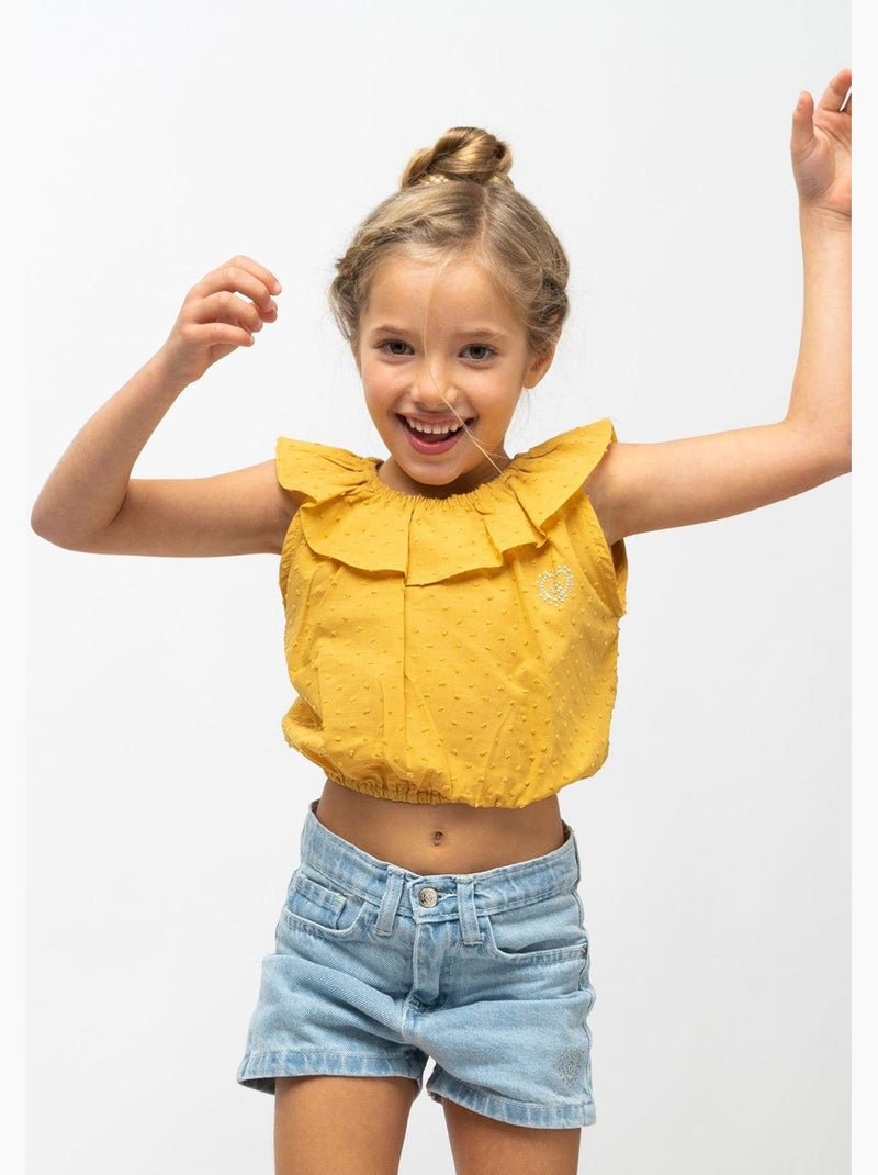 T-shirt conguitos Jaune - Kiabi