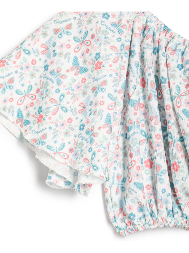 T-shirt conguitos manga hombro Multicolore - Kiabi