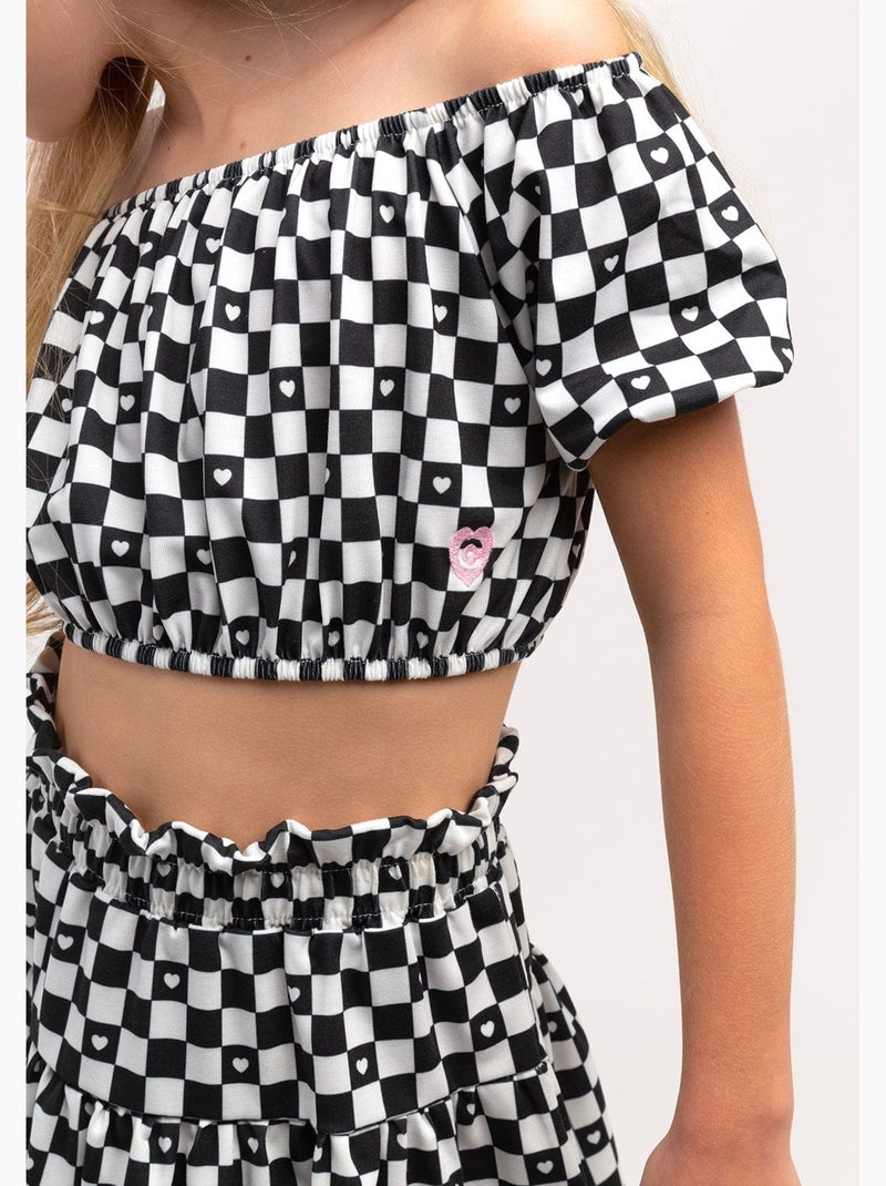 T-shirt conguitos Noir Noir - Kiabi