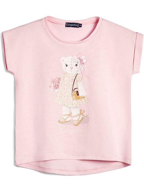 T-shirt conguitos osito - Kiabi