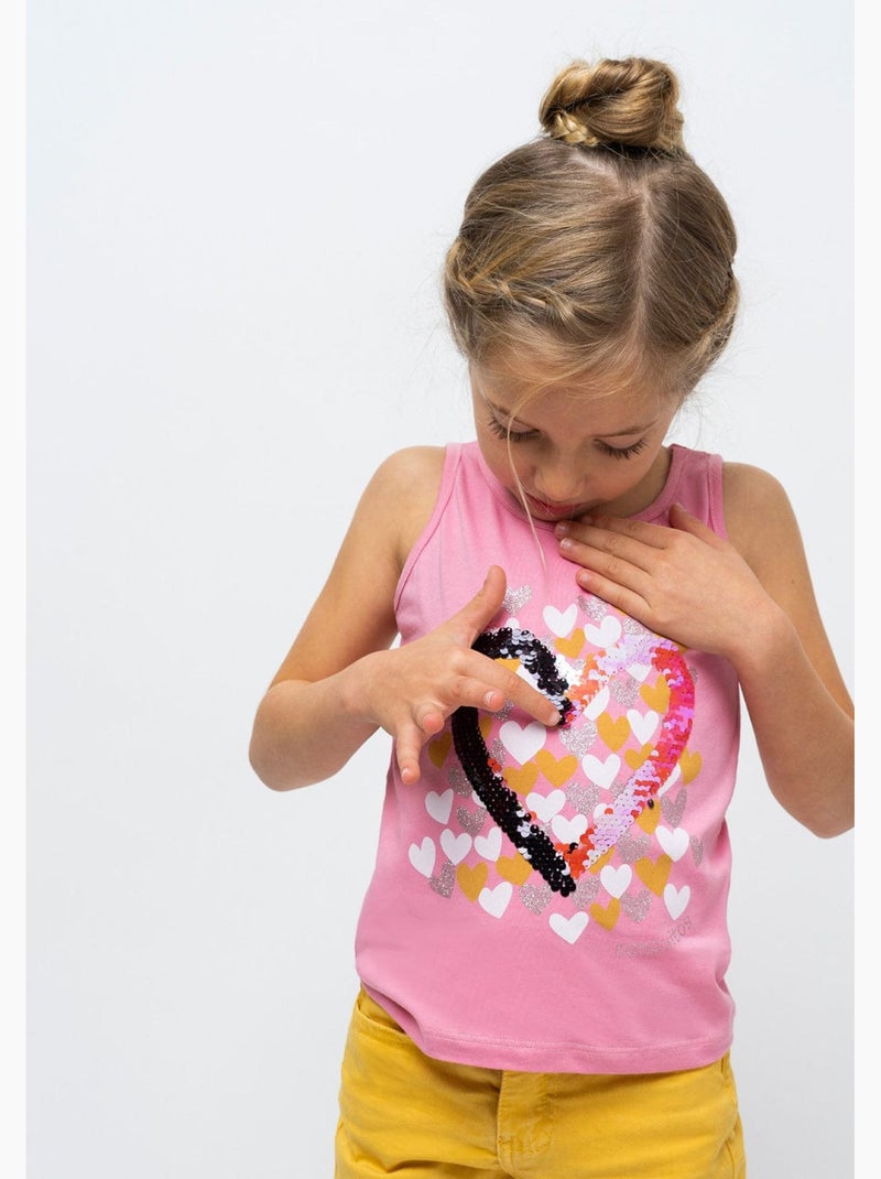 T-shirt conguitos Rose - Kiabi