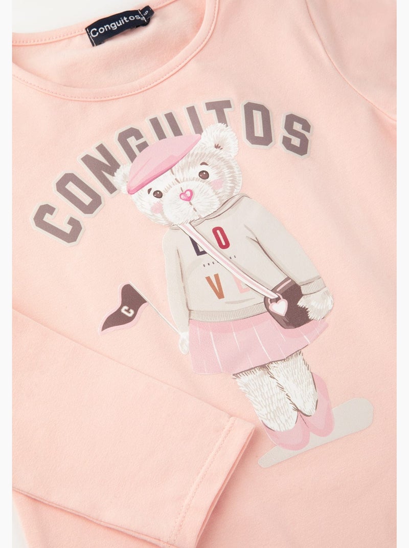 T-shirt conguitos Rose - Kiabi
