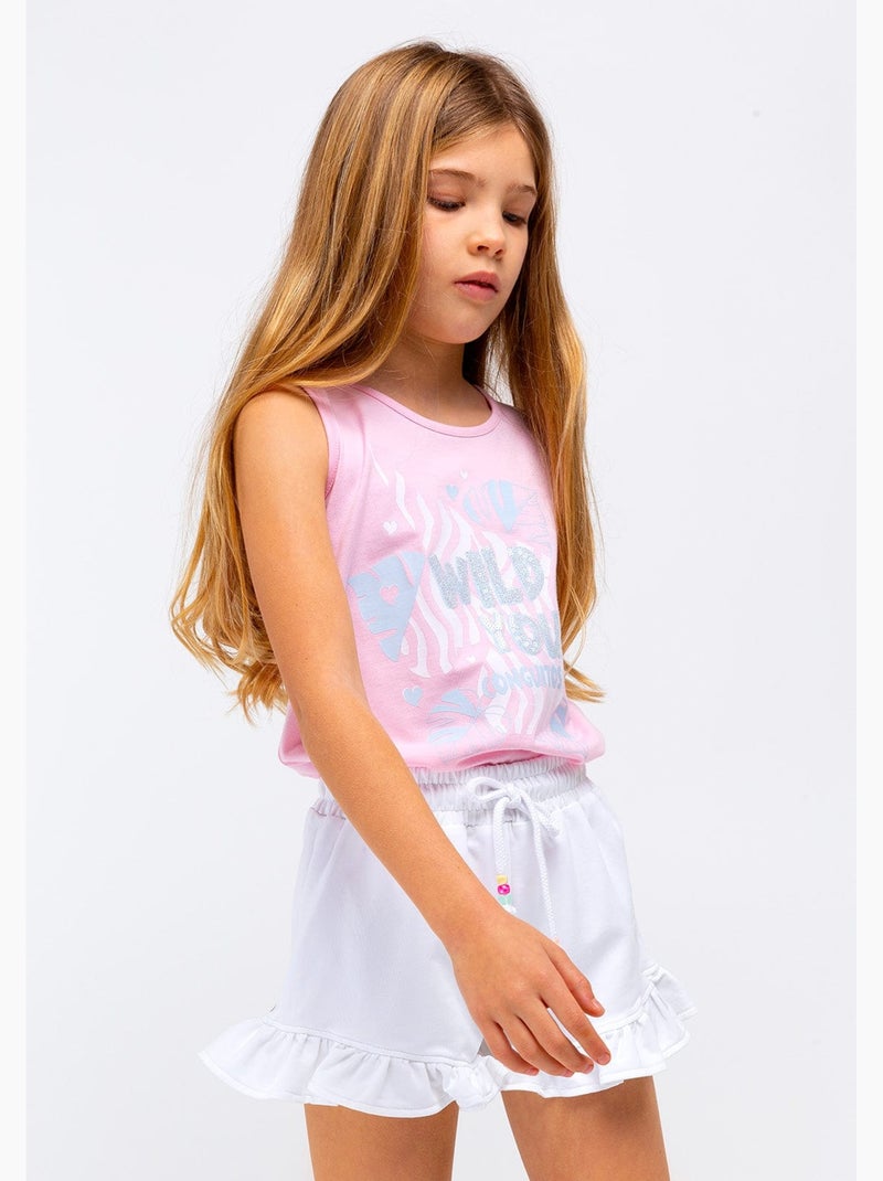T-shirt conguitos Rose - Kiabi