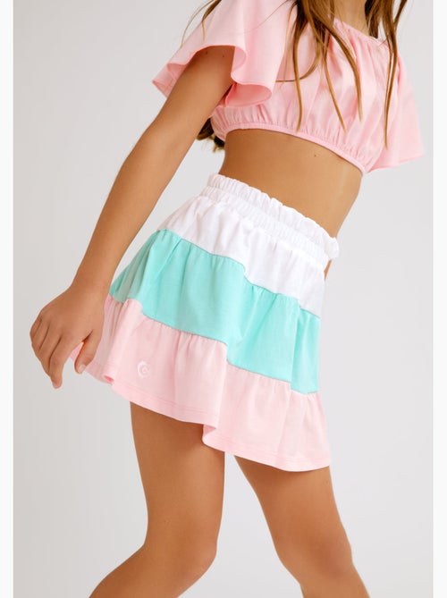 T-shirt conguitos top shoulder camiseta - Kiabi