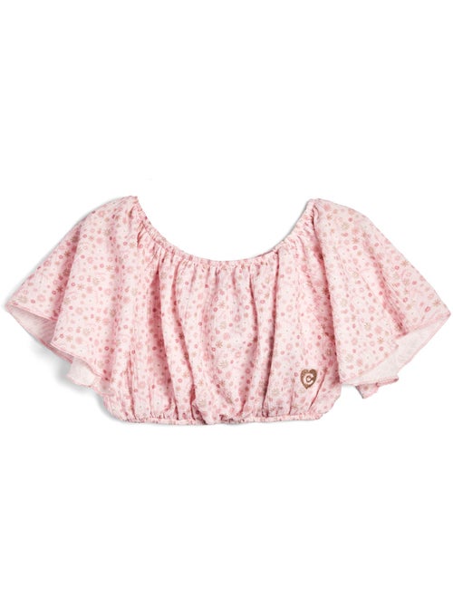 T-shirt conguitos top shoulder - Kiabi