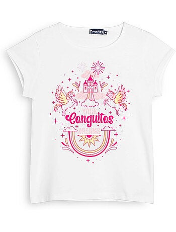 T-shirt conguitos unicornio