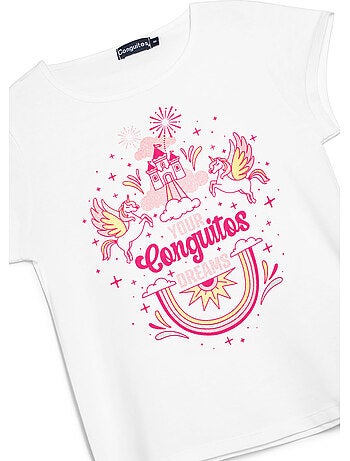T-shirt conguitos unicornio