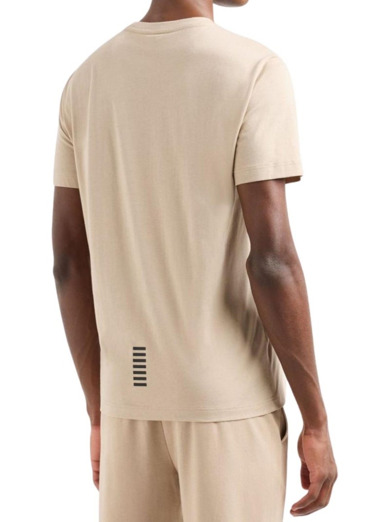 T-shirt core - emporio armani ea7 Beige - Kiabi