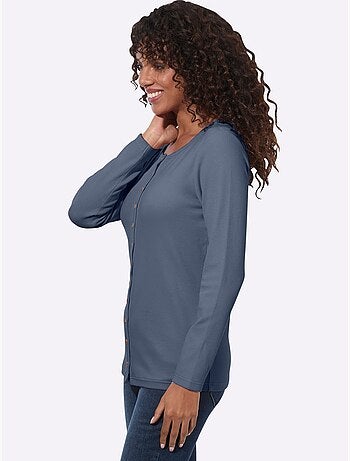 T-shirt côtelé - taille standard - witt