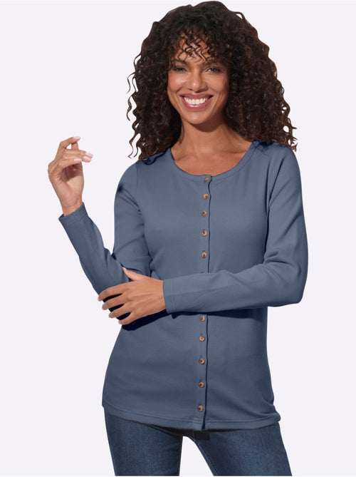 T-shirt côtelé - taille standard - witt - Kiabi T-shirt côtelé - taille standard - witt - Kiabi