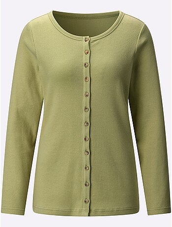 T-shirt côtelé - taille standard - witt