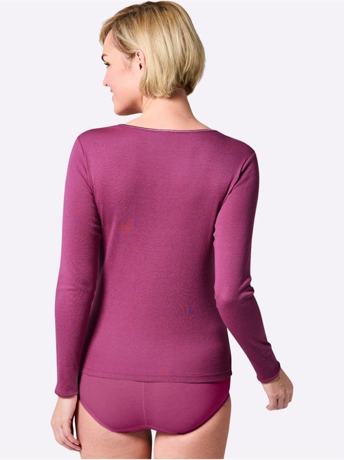 T-shirt côtes fines - taille standard - witt - Kiabi T-shirt côtes fines - taille standard - witt - Kiabi