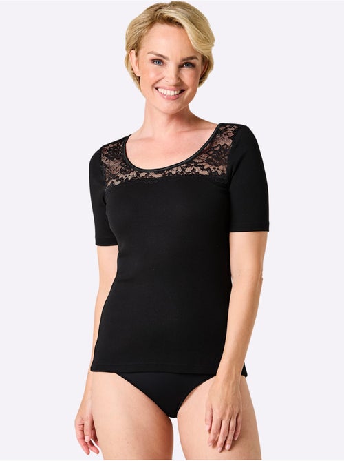 T-shirt Côtes Fines - Taille Standard - Witt - Kiabi