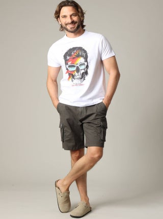 T-shirt coton avec imprimé rock pour un style iconique 'Deeluxe'