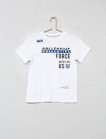 T-shirt coton bio imprimé