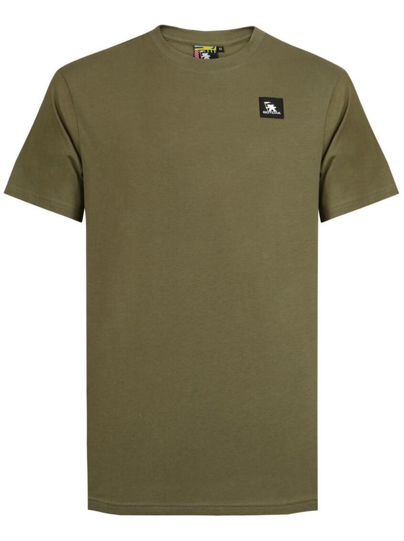 T-shirt Coton Drop Tee Gotcha Kaki - Kiabi