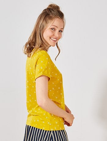 T-shirt coton 'éco-conception' - Kiabi