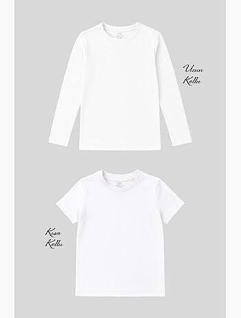 T-shirt coton élasthanne tommy