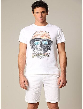 T-shirt coton élégant et décontracté pour l'été 'Deeluxe'