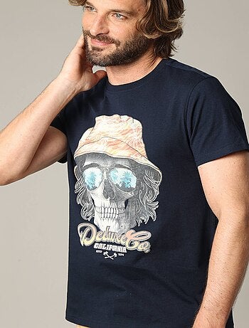 T-shirt coton élégant et décontracté pour l'été 'Deeluxe'