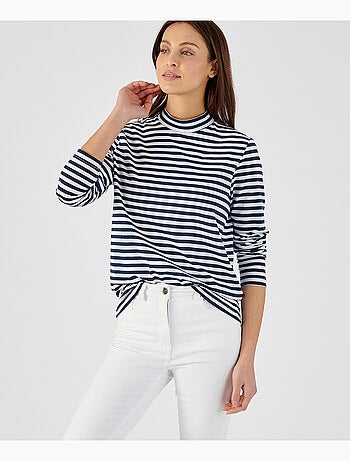 T-shirt coton flammé - Damart
