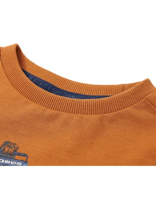 T-shirt coton imprimé gorille à manches longues - vidaxl - Kiabi T-shirt coton imprimé gorille à manches longues - vidaxl - Kiabi