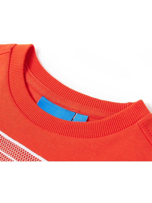T-shirt coton manches courtes col rond goal! - vidaxl - Kiabi