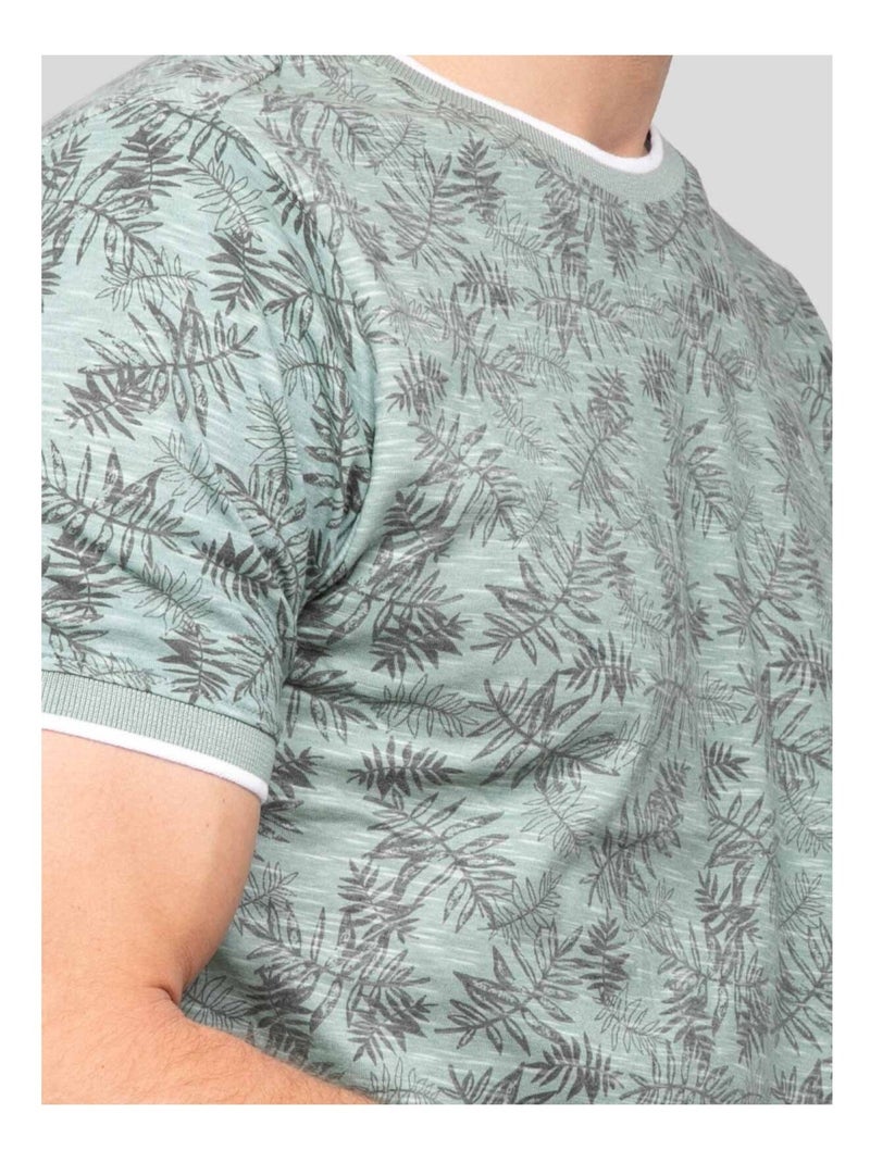 T-shirt coton motifs NARNIBALL Kaki - Kiabi