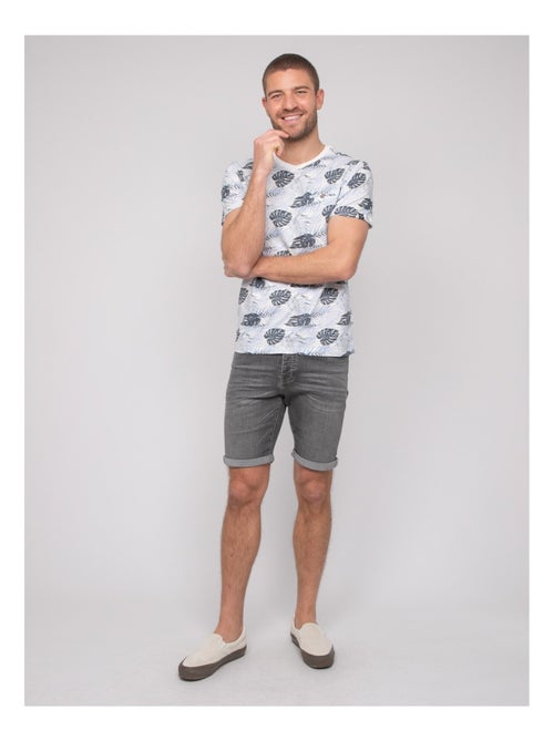 T-shirt coton motifs NAROTIN - Kiabi