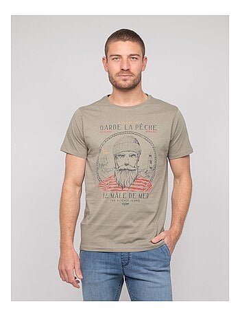 T-shirt coton motifs NAVIROL