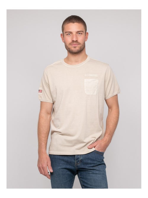T-shirt coton motifs NAVOJOB - Kiabi