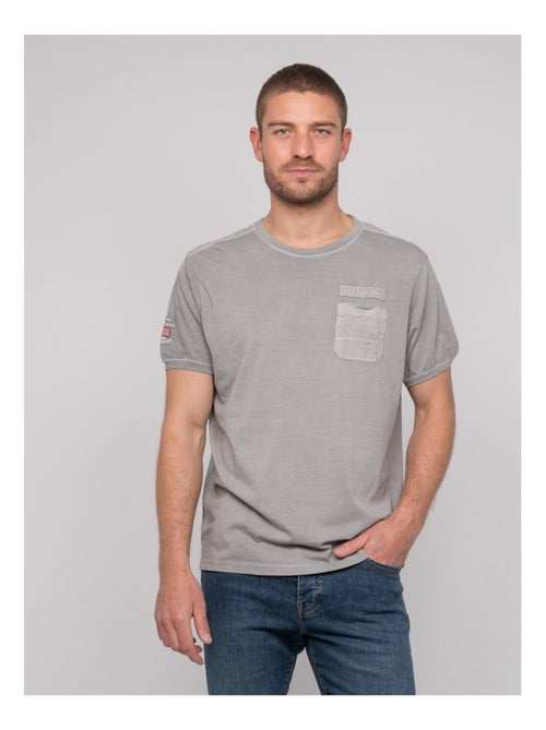 T-shirt coton motifs NAVOJOB - Kiabi