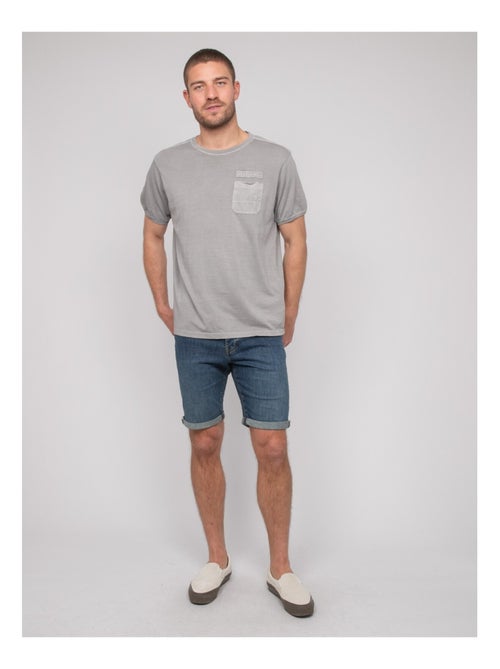 T-shirt coton motifs NAVOJOB - Kiabi