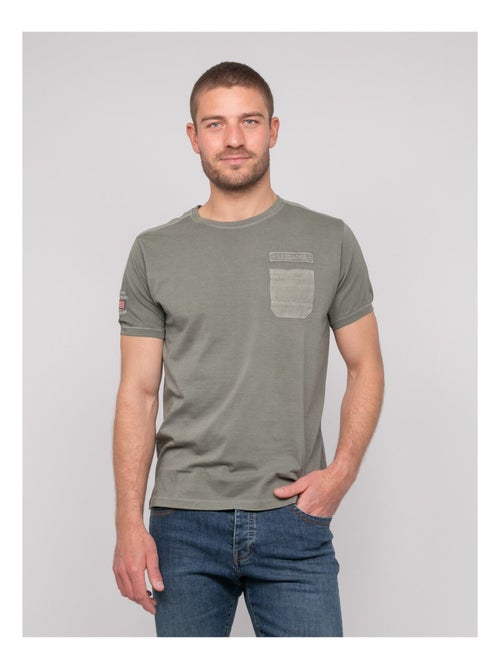 T-shirt coton motifs NAVOJOB - Kiabi