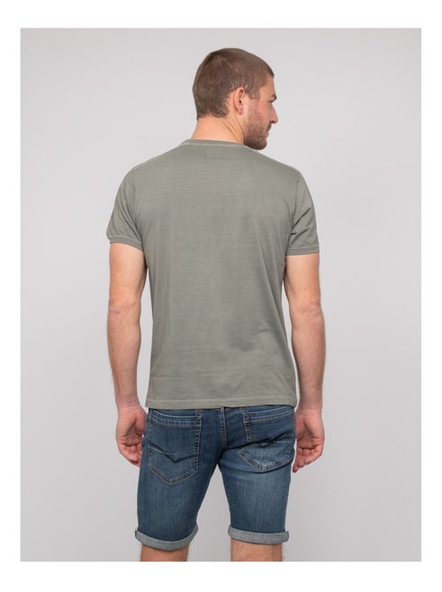 T-shirt coton motifs NAVOJOB - Kiabi
