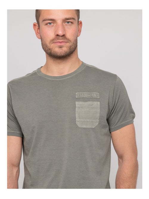 T-shirt coton motifs NAVOJOB - Kiabi